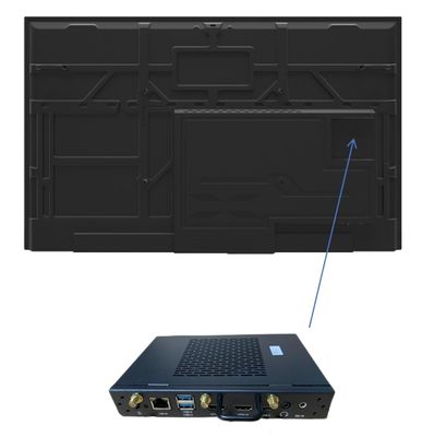 86 inch interactief flatscreen touchscreen voor onderwijsconferentie