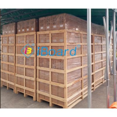 Fabrikant IBoard 75 inch Interactief Whiteboard Smart Board Interactief Flat Panel Smart Digitaal Touchscreen Dual Systeem Voor School Onderwijs Kantoor