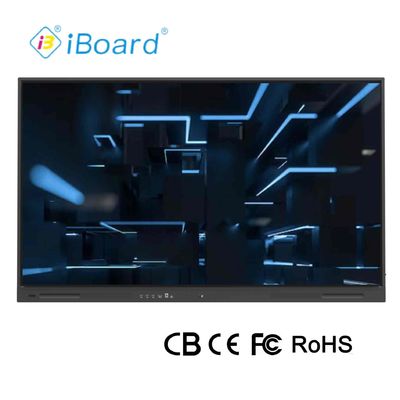 86 inch Interactief Flat Panel Smart TV met bijgewerkt Android-systeem AI-functietoerusting voor klaslokaal kantoorvergadering
