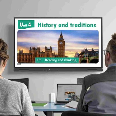 Interactief scherm interactief aanraakscherm prometeaans interactief whiteboard smart whiteboard elektronisch aanraakscherm voor vergaderingen klaslokaal