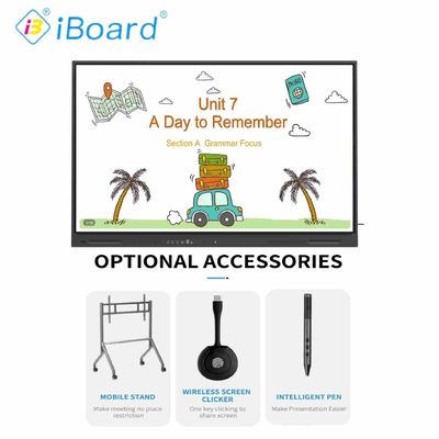 Nieuw product 4k 65 inch touchscreen meertalige software lcd smart board android interactief bord voor kanaal partner