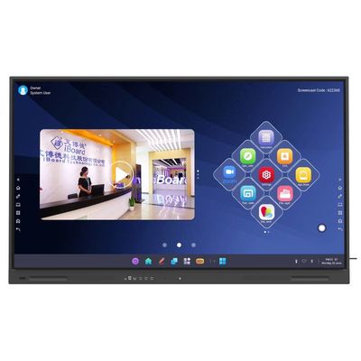 LCD Smart Board Verbeter uw Chromebook MAC Linux Windows ervaring met HDMI USB VGA Uitgang Wifi Voor 65 75 86 Inch Panel