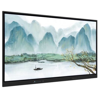 Iboard Interactief Whiteboard 75 inch USB-uitgangen Touch Panel Display in zwart raam Kleur voor onderwijs Kantoor zakelijke toepassingen Met krachtige software