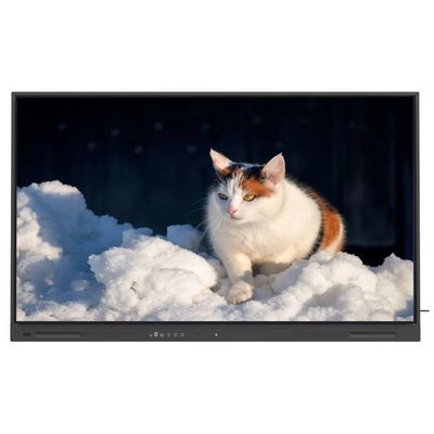 IR Interactief Whiteboard 450 nits 86 Inch Android 14 Touch Wifi VGA DP USB Cloud Resources Smart TV Monitor Voor universitair kantooropleidingsgebruik