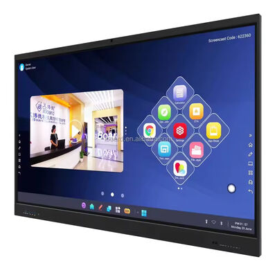 86 inch interactief touchscreen whiteboard slimme borden voor klaskamer vergaderruimte