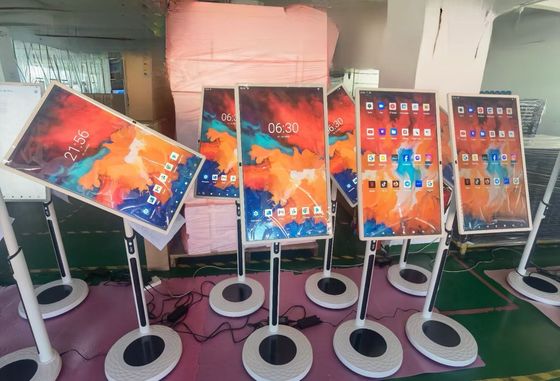 Verstelbare interactieve 27 32 inch touchscreen tablet kiosk 50000 uur service uur en 180 graden rotatie voor het transformeren van uw bedrijf en entertainment naar het volgende niveau