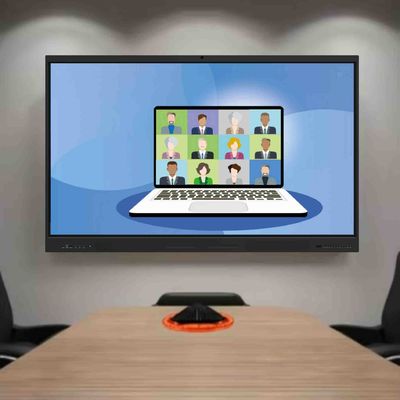 65 inch Touchscreen Whiteboard Interactief Display voor Onderwijs, Vergaderingen en Samenwerking