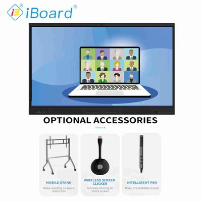 Conferentie Interactief Flat Panel Display 65 inch Schermgrootte 500 GB Harde schijf Capaciteit voor interactieve presentaties