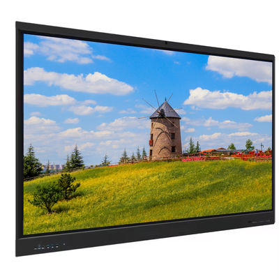 LED Interactief Smartboard 65 Inch 4K UHD Display met Touch Android 14 Ingebouwde Camera Microfoon PC Speaker WiFi Perfect voor Schoolonderwijs, Conferenties & Kantoorgebruik