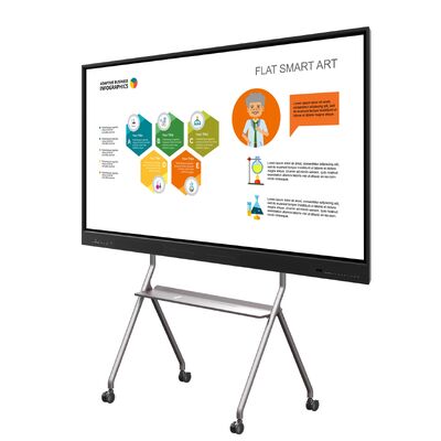 75-inch LED-interactief whiteboard Multi-Touch-display Android Windows Dual-systeem