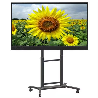 Interactieve borden voor scholen conferentie 65 inch slim interactief bord whiteboard Android Windows systeem interactief flatscreen