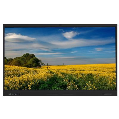Interactief touchscreen whiteboard voor wandmontage 75 inch met Type-C USB HDMI VGA RJ45-interface Onderwijs- en vergadersoftware