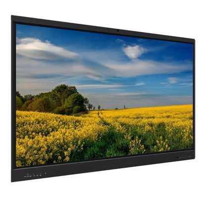 Interactief touchscreen whiteboard voor wandmontage 75 inch met Type-C USB HDMI VGA RJ45-interface Onderwijs- en vergadersoftware