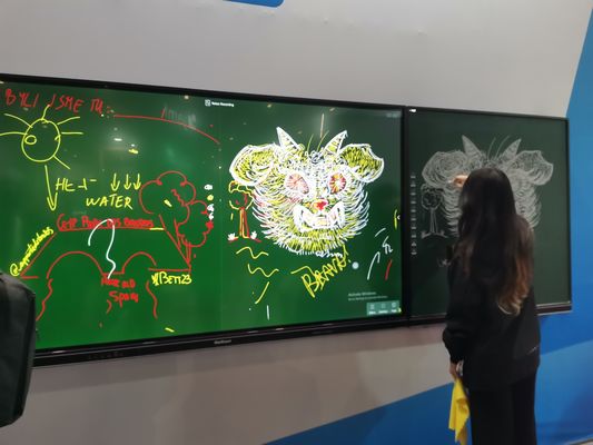 iBoard Educational Equipment 75 86 inch Digitaal aanraakscherm Beste Smart Board Interconnected LCD Smart Whiteboard