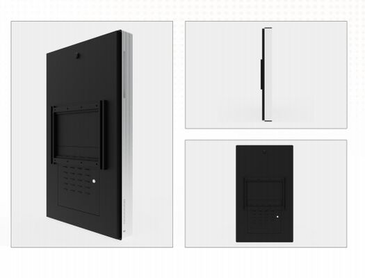 Wand 49 Inch Android PC CMS Binnen Touchscreen USB Media Video Monitor