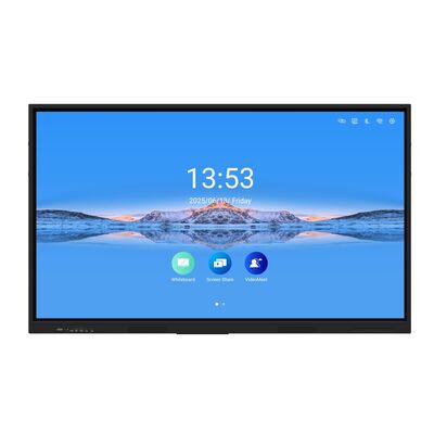86-inch interactief flatpanel multi-touchdisplay voor schoolvergaderruimte