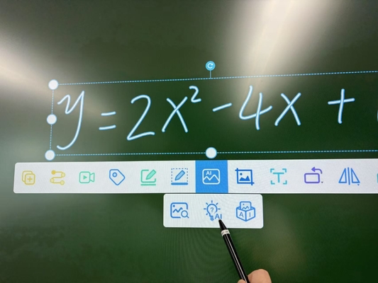 Fabriek Groothandel Infrarood Interactief Whiteboard Met HDMI USB-aansluiting Custom Design Interactief Flat Panel Display Smart Touch Board Witbord met AI-functie Voor onderwijs Conferentie Vergadering