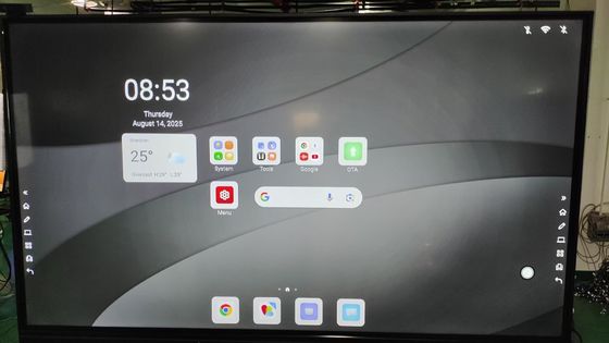 Fabriek Outlet Infrarood Touch Technologie Interactieve Touchscreen Monitor Interactieve Tv Touchscreen Whiteboard Ingebouwde Android 13 14 Voor Keuze School Onderwijs Apparatuur