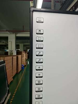 19 Jaar Fabriek Groothandel Grote kijkhoek Opberging Vochtigheid IWB Interactief Whiteboard Uitstekend Display Effect Interactief Elektronisch Whiteboard Tien Touch Point IR Infrarood Technologie