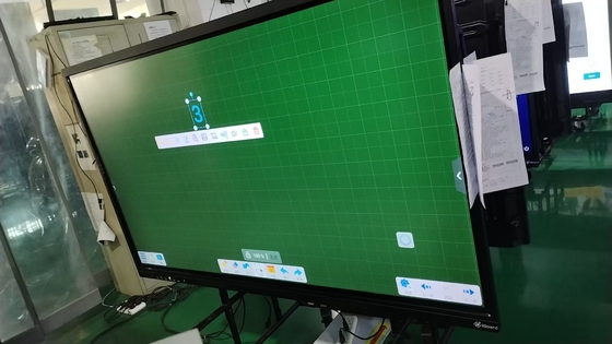 19 jaar fabrieksgroothandel infrarood aanraking 20 aanraakpunten interactieve touchscreen monitor laag stroomverbruik 178° kijkhoek ingebouwde Android 14 interactief whiteboard school onderwijs apparatuur