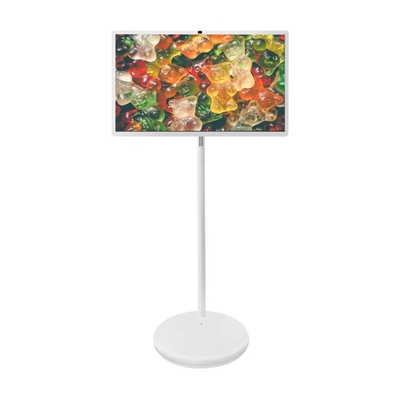 27 32 Inch Android 13 14 8+128G Ram And Rom Met 1300W Camera 2x5W Mobile Stand Voor Huis TV Meeting Board Menu Monitor