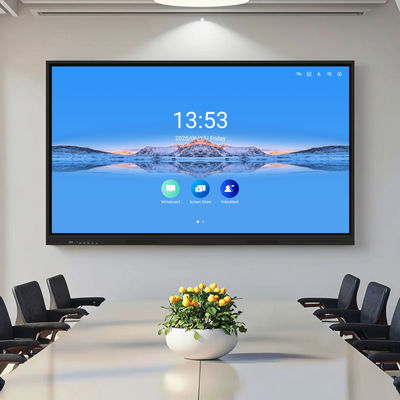 86 inch iBoard Interactief whiteboard Slim platte scherm voor conferentie onderwijs