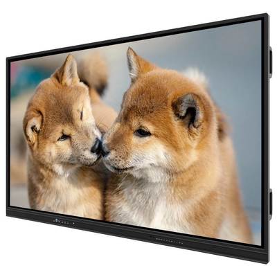 75-inch interactief platbord met Android 15 en WiFi 6 voor scholen en kantoren