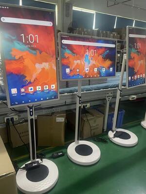 32 inch Draagbare Smart TV Mobiel Touchscreen Draadloze Android TV op wielen