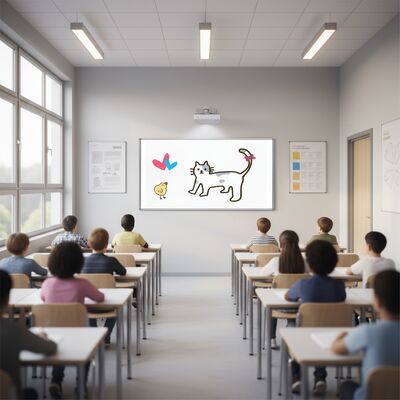86 inch infrarood whiteboard voor projector projectie touch display