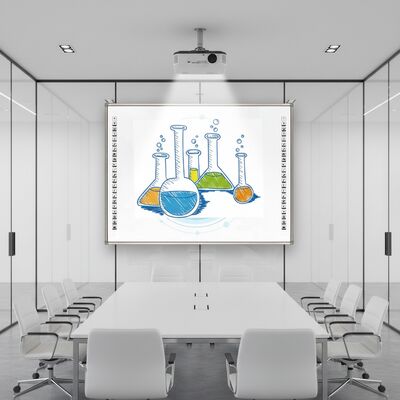 90 inch infrarood interactief whiteboard elektronisch whiteboard USB-interface keramisch nano-oppervlak