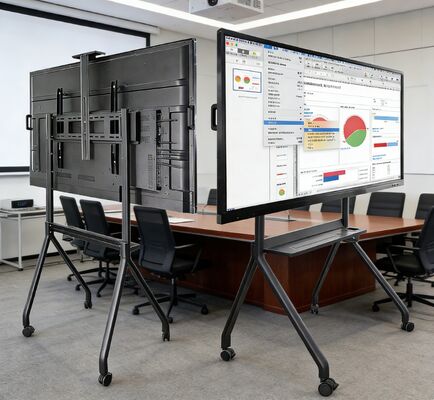75-inch 4K-resolutie 40-punts touch interactief platte scherm Smart Whiteboard voor gebruik in de klas