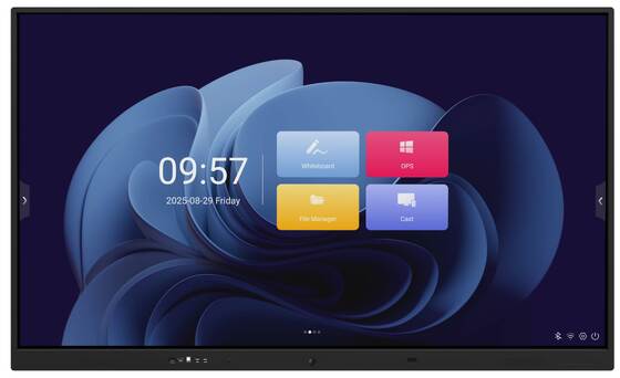 IR-infrarood interactief whiteboard touchscreen monitor met USB-datapoort 7h hardheid