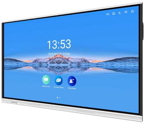 86 inch Interactief Whiteboard met 4K UHD Display en 20/40 Touch Points voor Samenwerkend Leren