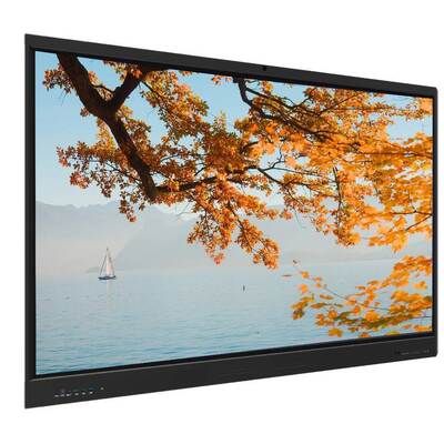 Interactief platbord 75 86 inch met 48 MP AI Camera 8 Mic Geïntegreerde en draadloze delen module