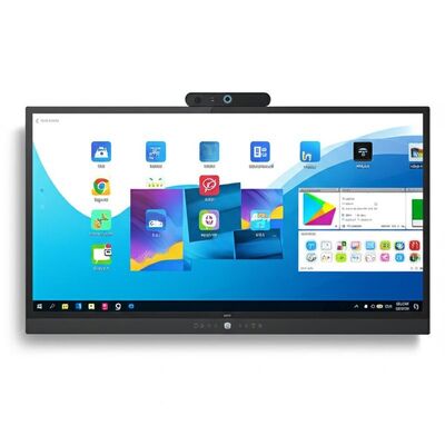75-inch interactief platbord met Android 15 en WiFi 6 voor scholen en kantoren