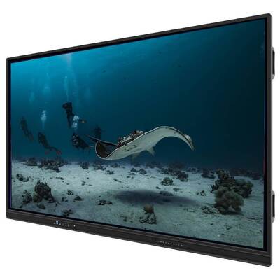 IBoard 55-98 Inch Interactief Whiteboard Smart Teaching Board met 4K HD Display Dual System Windows en Android Anti-glare Tempered Glass