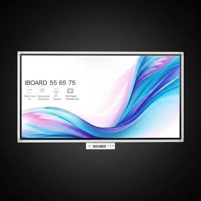 IBoard 4K Ultra HD Interactief Whiteboard met Infrarood Touch Technologie en Dubbel Besturingssysteem voor Slim Lesgeven