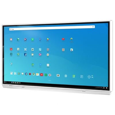 86 inch LCD Smart Board Android 14 Google gecertificeerd interactief whiteboard met multi-touch en optionele Windows PC