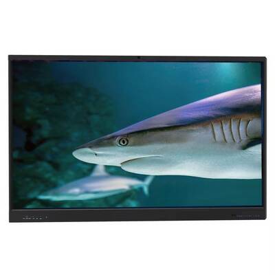 Interactief plat paneel met 20 punten aanraking 350 Cd/m2 Helderheid en 50.000 uur levensduur voor verbeterd onderwijs en samenwerking