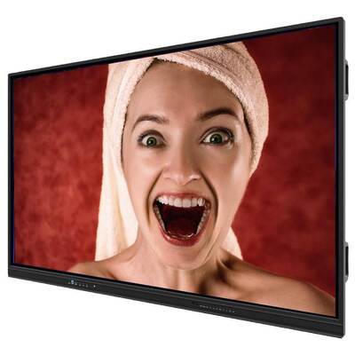 IBoard HDMI Conferentie Interactief Flat Panel met 60 KG Draagvermogen, 1200:1 Contrastverhouding en 16:9 Beeldverhouding voor Zakelijke Vergaderingen