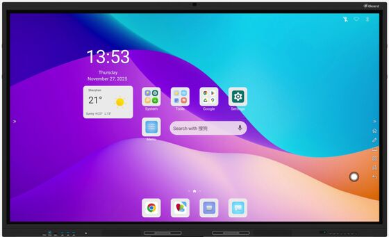 4K EDLA 75 inch interactief paneel slimme borden voor schoolconferenties