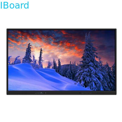 98 inch interactieve touchscreen TV met 4K Ultra HD en 20 touchpoints voor school en bedrijven