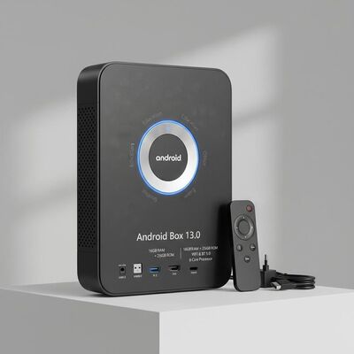 Android Box 13.0 16+256G Wifi BT 4K 8 Core For Monitor Display Education Office Event