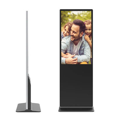 IBOARD 43 50 55 65 75 Inch Vertical Stand Advertising Screen Lcd Digitale Signage Totem Led Display voor Tentoonstelling