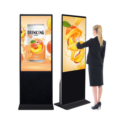 Android-besturingssysteem Digitaal signage Optioneel aanraakvermogen Interactieve schermen voor zakelijke communicatie en marketingoplossingen