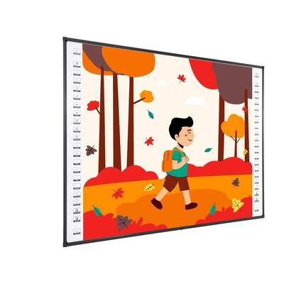 iBoard Smart IR Whiteboard met Infrarood Touch, Aanpasbare Grootte 64-150 Inch, Compatibel met Android en Windows voor School en Vergaderingen