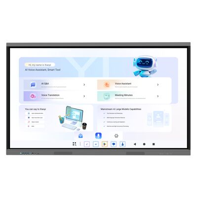 iBoard 75 inch Android 16 Google EDLA Certified Ai Interactief Flat Panel Smart Board