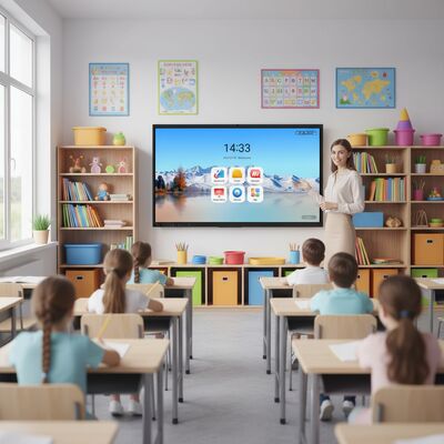 Revolutioneer uw presentaties met interactieve touchscreen projector Optioneel nano- of keramisch bordoppervlak