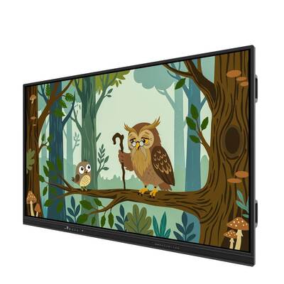 75 Inch Android 4K LED Interactief Bord Vinger Touch USB Projectie Whiteboard