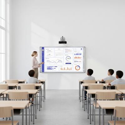128G opslag Interactief touchscreen whiteboard met 8G RAM